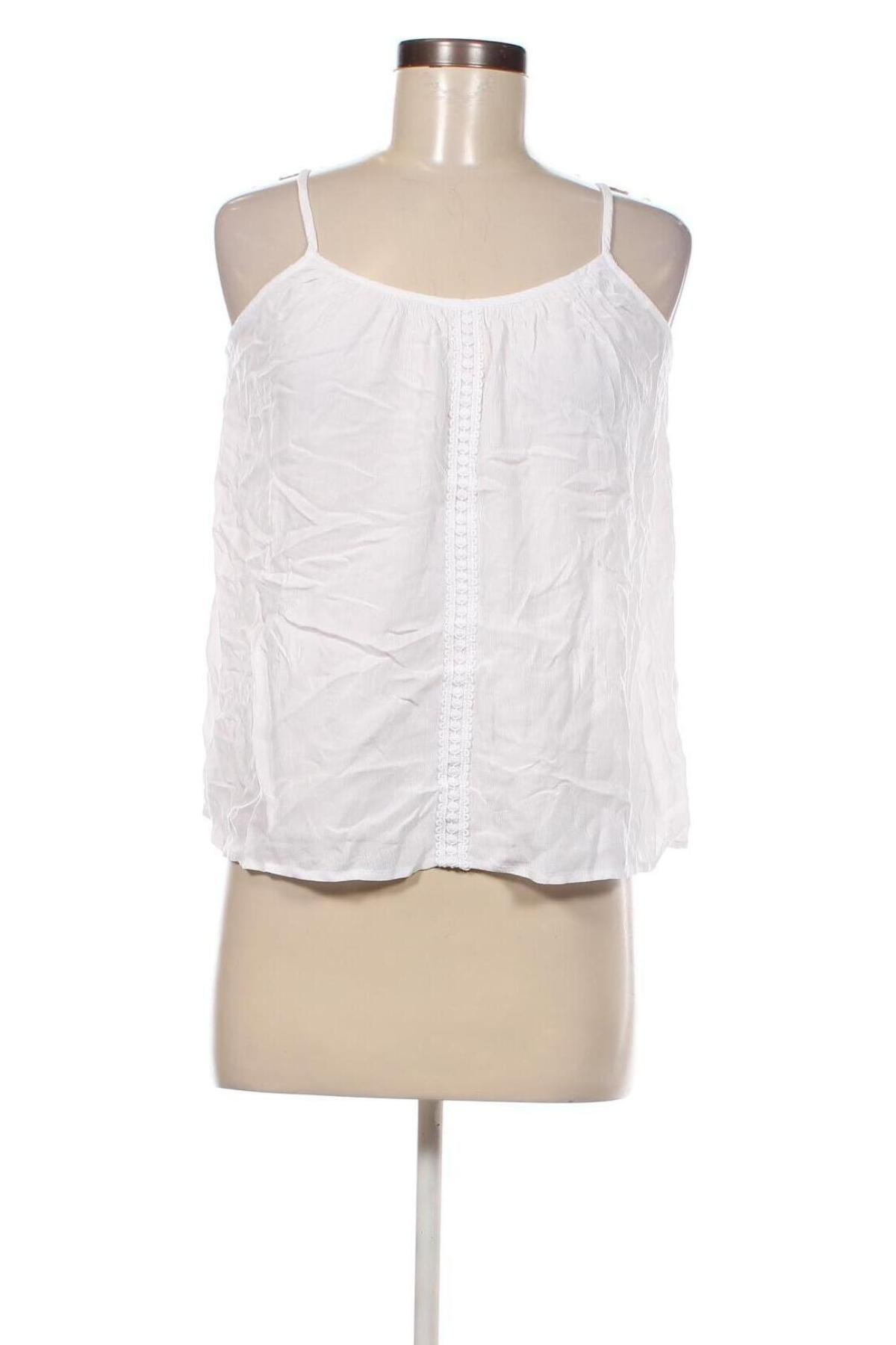 Γυναικείο αμάνικο μπλουζάκι Daily, Μέγεθος M, Χρώμα Λευκό, Τιμή 4,21 €