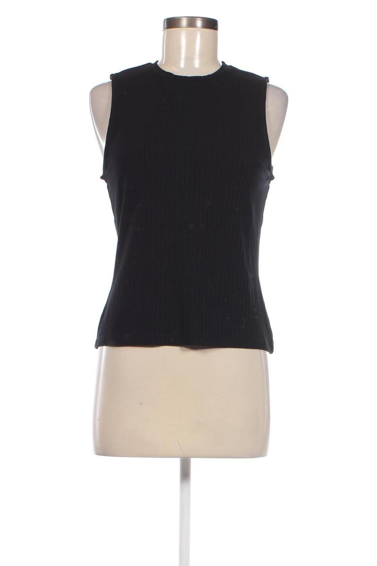 Γυναικείο αμάνικο μπλουζάκι Edited, Μέγεθος L, Χρώμα Μαύρο, Τιμή 6,39 €