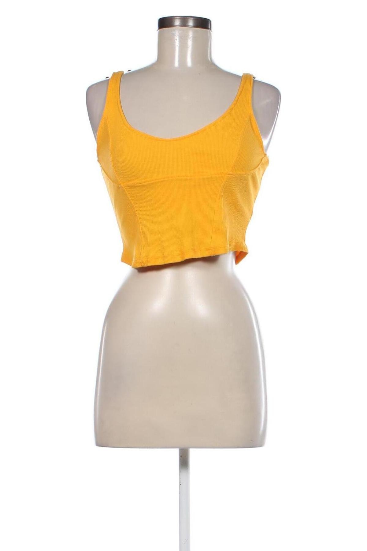 Γυναικείο αμάνικο μπλουζάκι Edited, Μέγεθος M, Χρώμα Πορτοκαλί, Τιμή 5,59 €