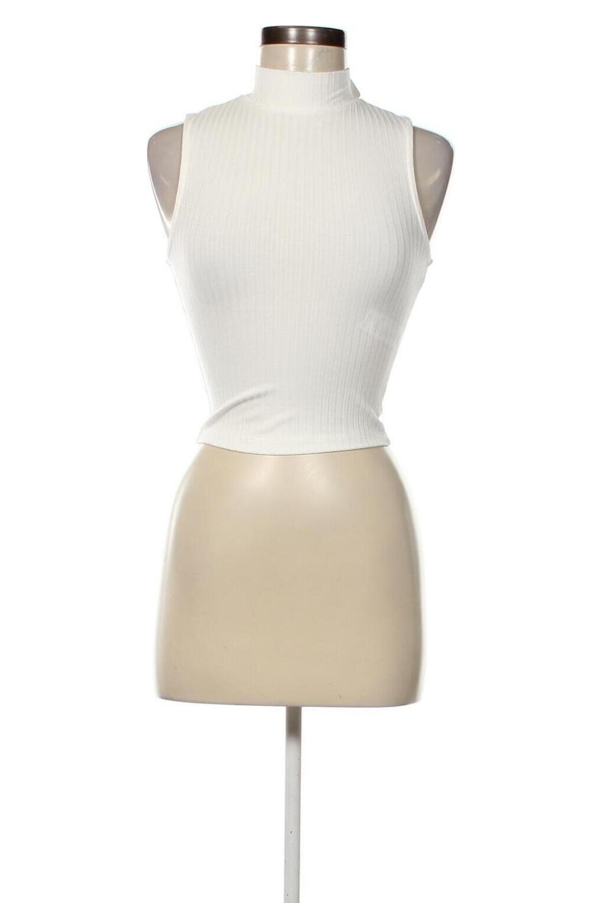 Γυναικείο αμάνικο μπλουζάκι Edited, Μέγεθος XS, Χρώμα Λευκό, Τιμή 6,39 €
