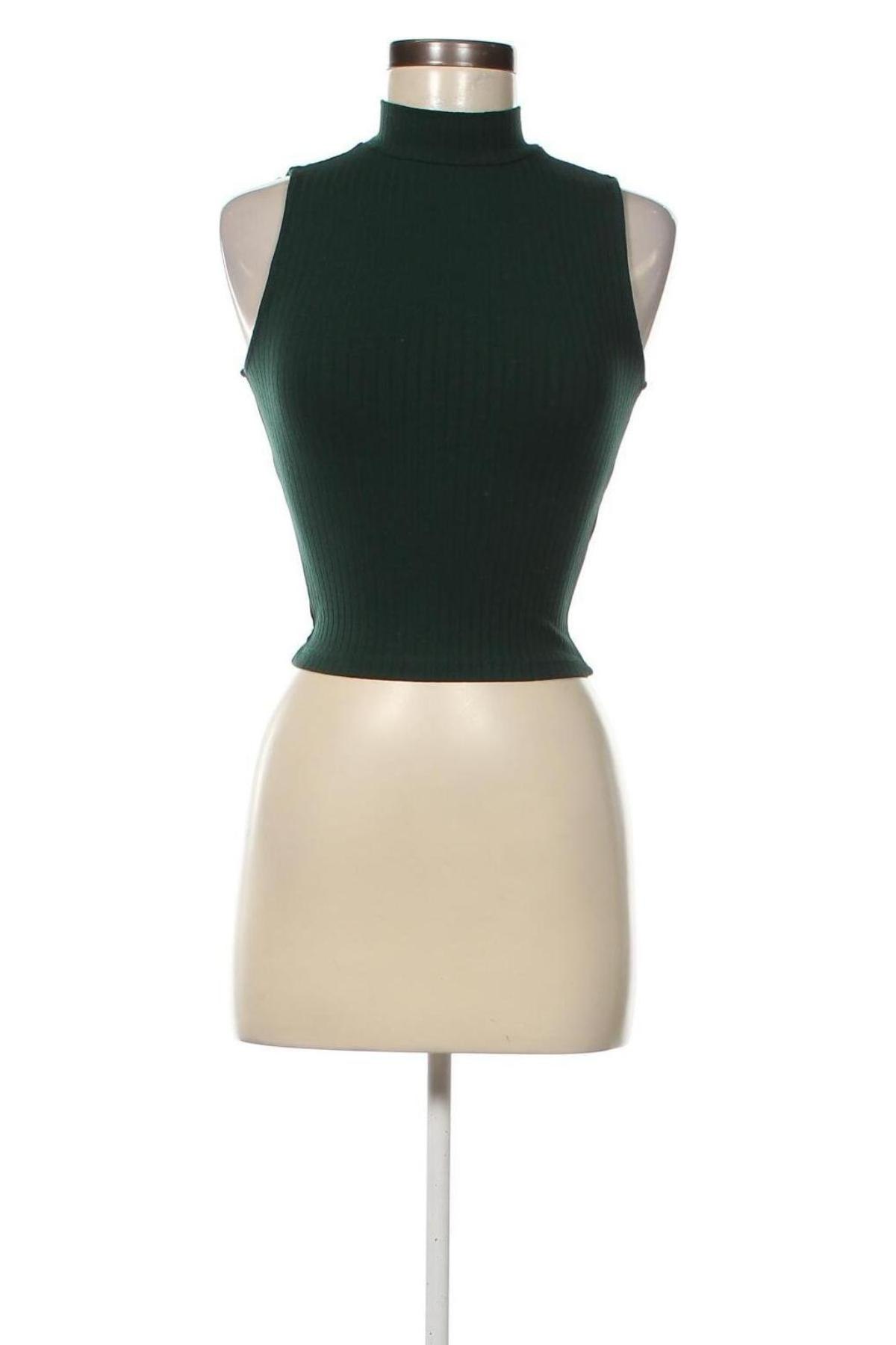 Γυναικείο αμάνικο μπλουζάκι Edited, Μέγεθος XS, Χρώμα Πράσινο, Τιμή 7,19 €