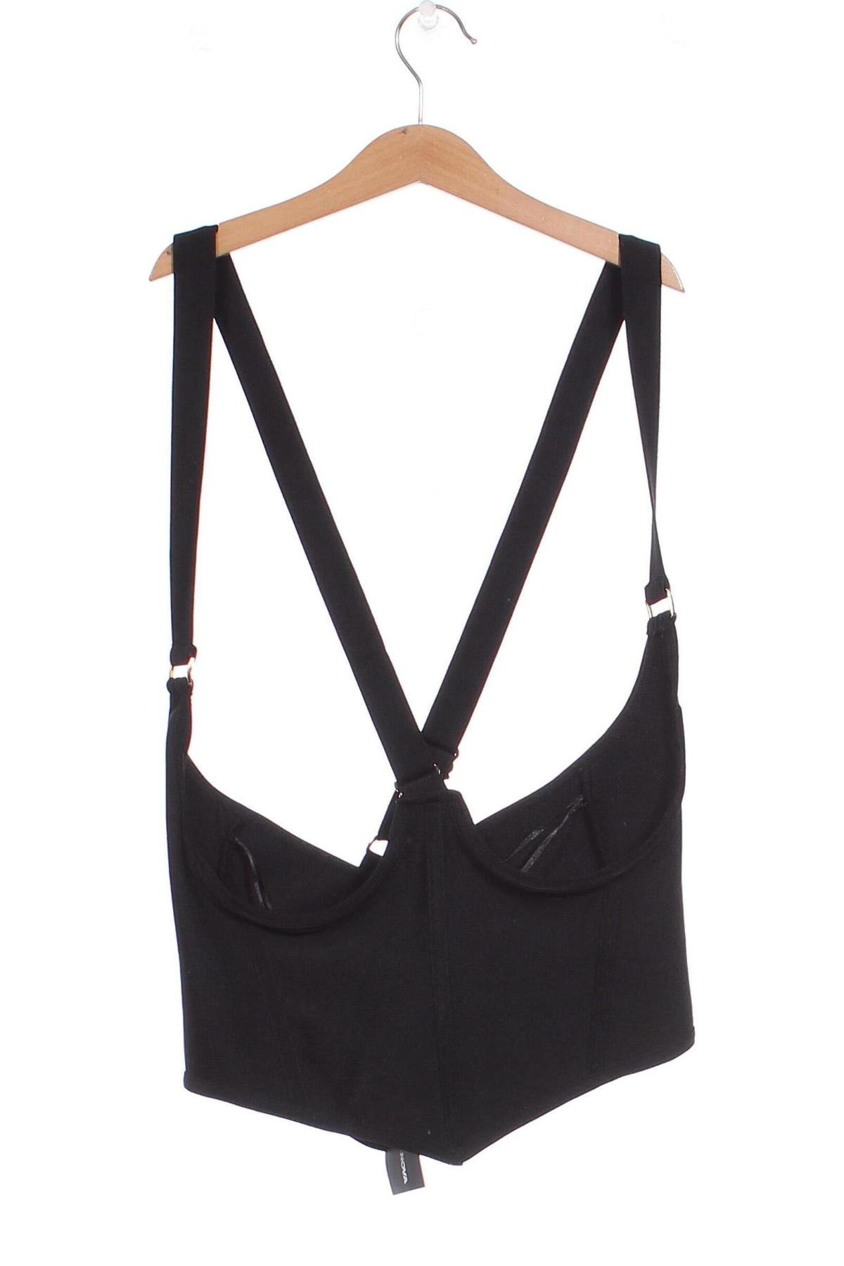 Γυναικείο αμάνικο μπλουζάκι Fashion nova, Μέγεθος L, Χρώμα Μαύρο, Τιμή 12,99 €