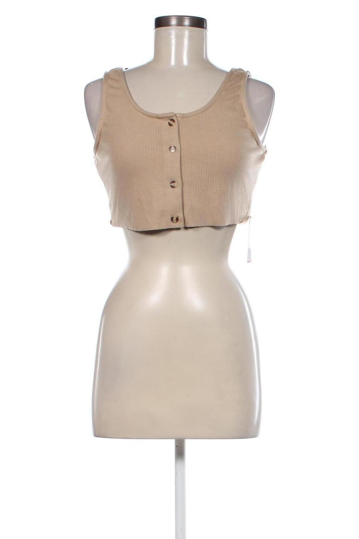 Damentop Glamorous, Größe L, Farbe Beige, Preis € 6,39