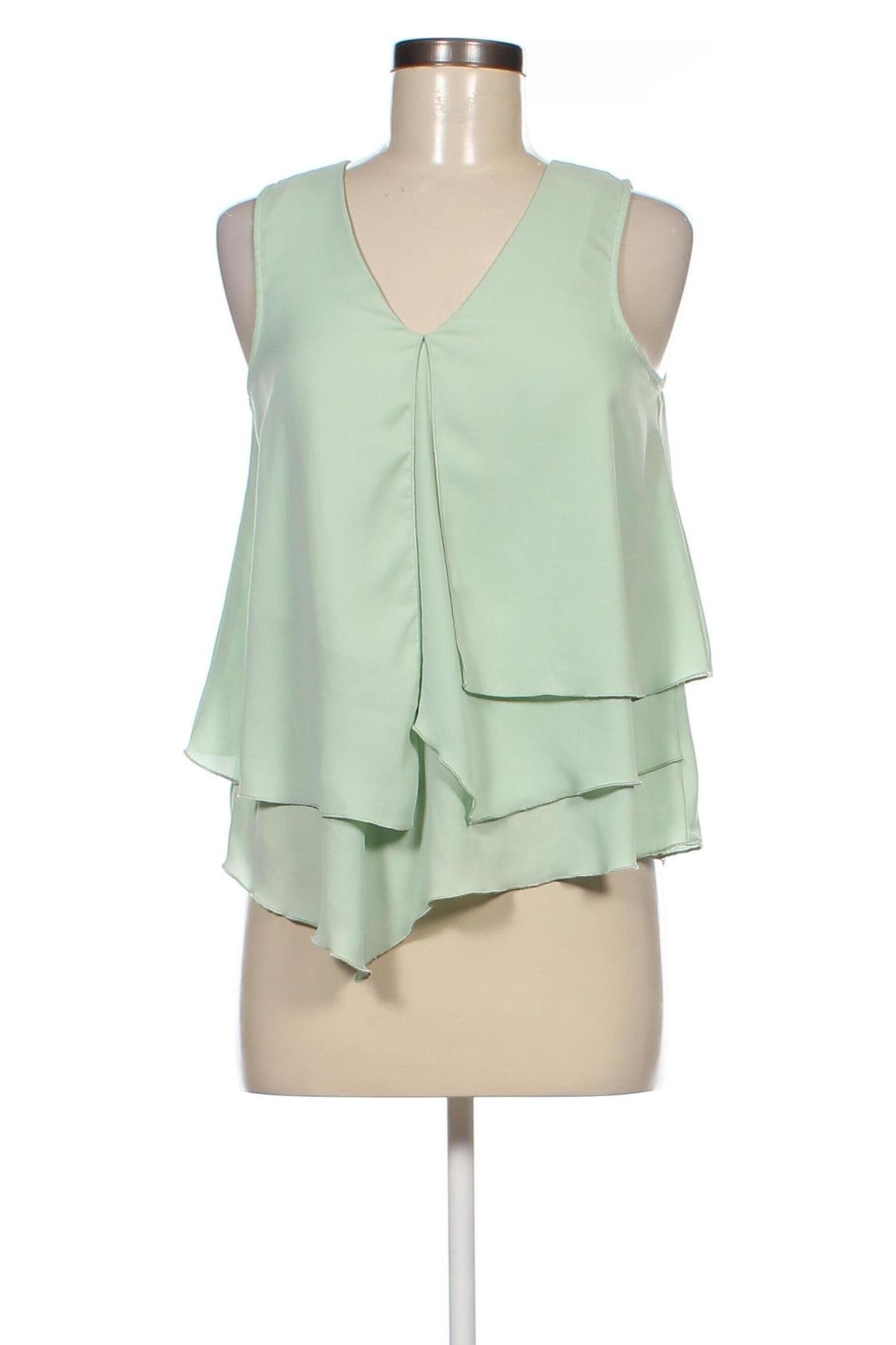 Γυναικείο αμάνικο μπλουζάκι H&M, Μέγεθος S, Χρώμα Πράσινο, Τιμή 3,77 €