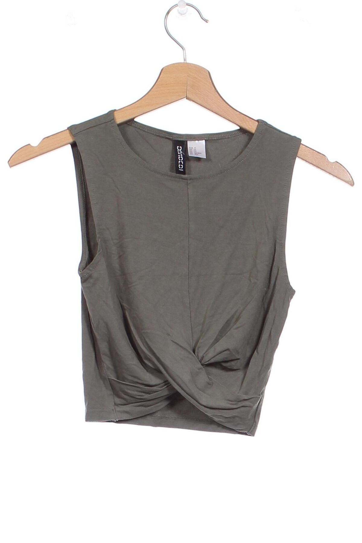 Damentop H&M Divided, Größe XS, Farbe Grün, Preis € 3,62