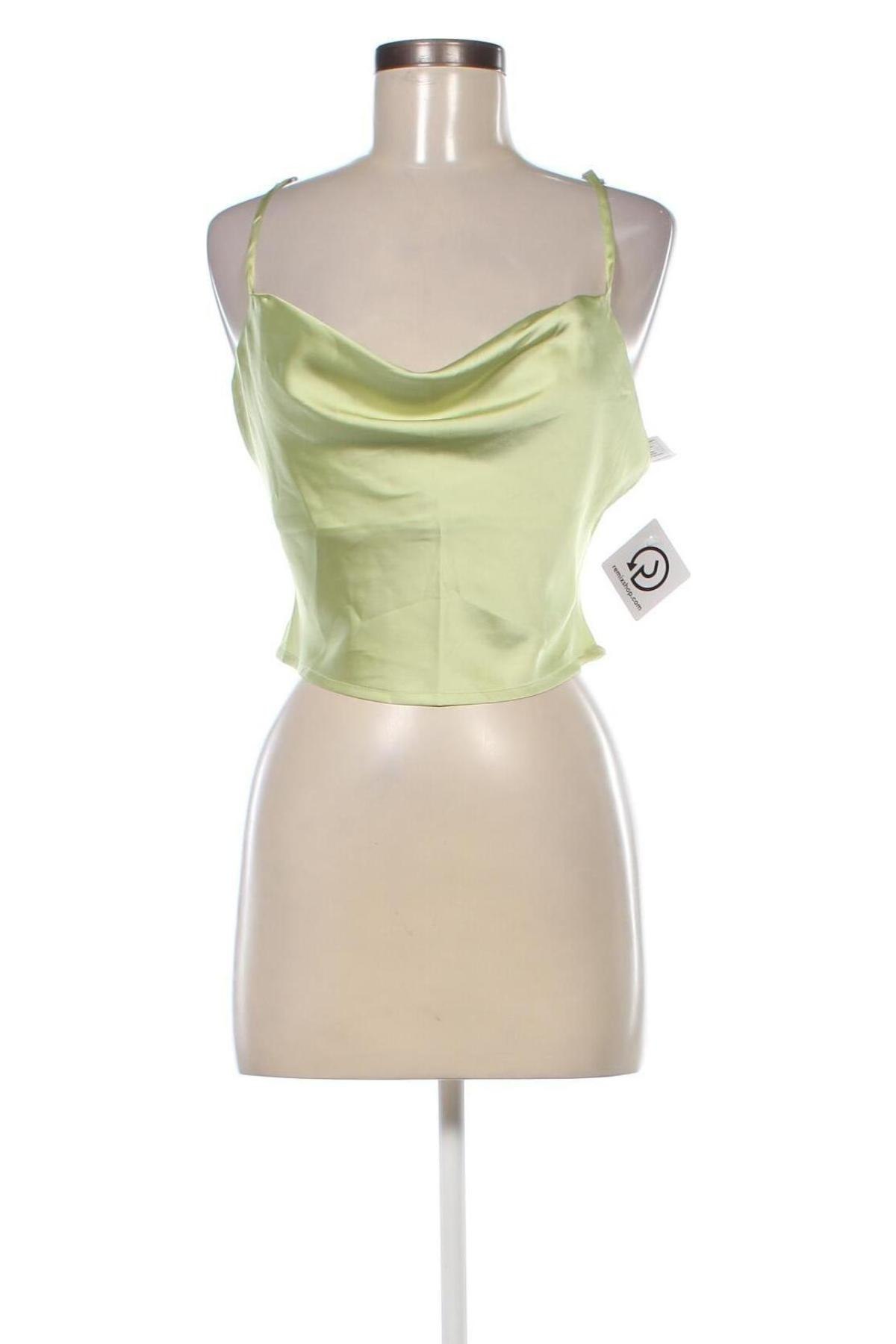 Γυναικείο αμάνικο μπλουζάκι Hollister, Μέγεθος M, Χρώμα Πράσινο, Τιμή 6,39 €