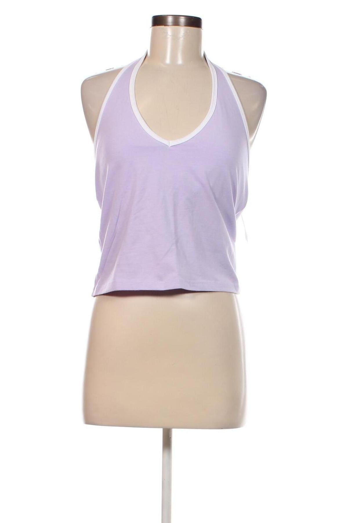 Damska koszulka na ramiączkach Hollister, Rozmiar XL, Kolor Fioletowy, Cena 33,05 zł