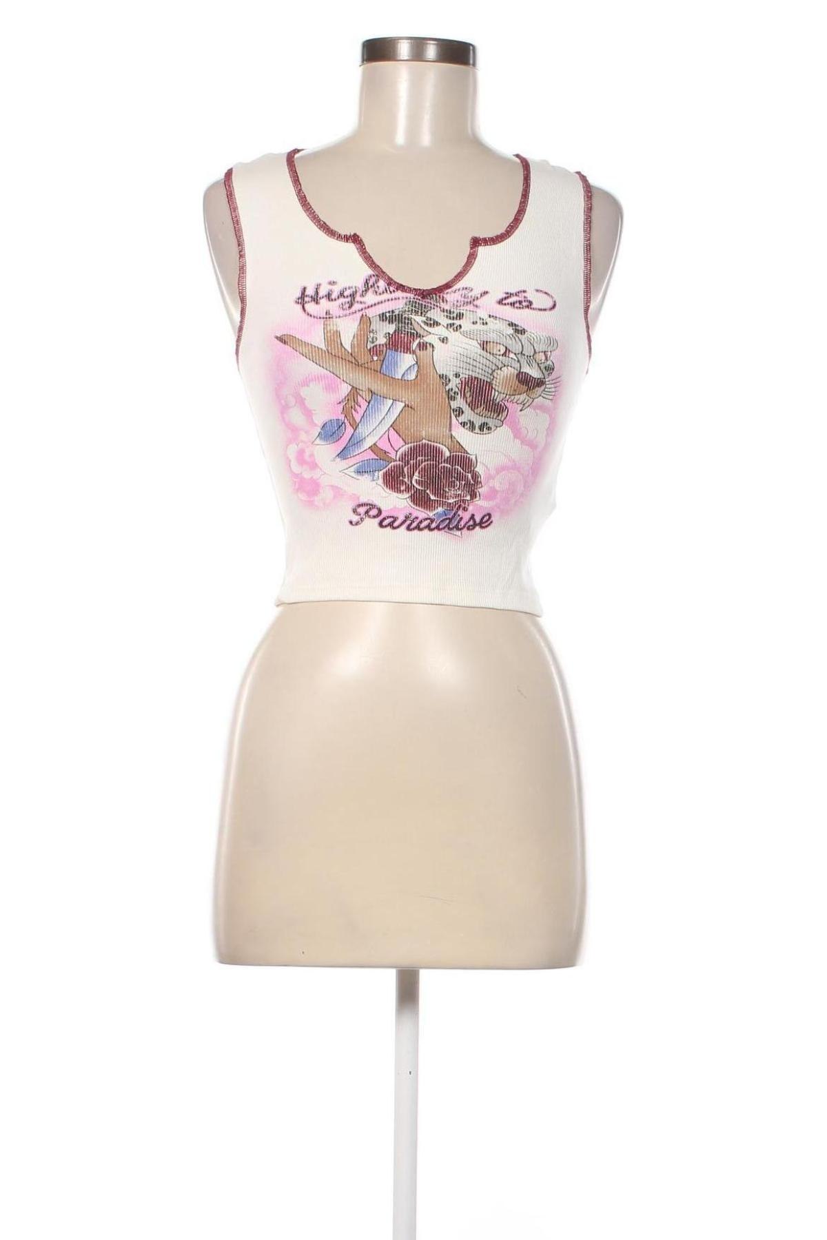 Γυναικείο αμάνικο μπλουζάκι Jennyfer, Μέγεθος XS, Χρώμα Πολύχρωμο, Τιμή 10,82 €