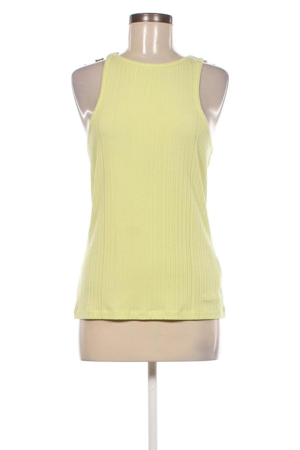 Γυναικείο αμάνικο μπλουζάκι Karl Lagerfeld, Μέγεθος XXL, Χρώμα Κίτρινο, Τιμή 36,00 €