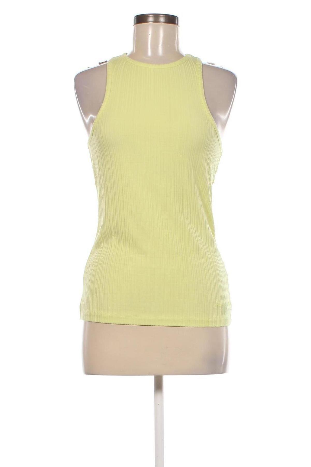 Γυναικείο αμάνικο μπλουζάκι Karl Lagerfeld, Μέγεθος XL, Χρώμα Κίτρινο, Τιμή 32,08 €