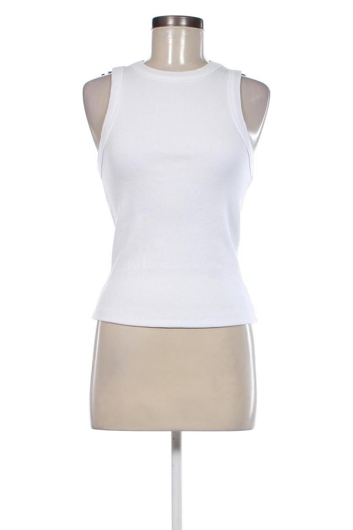 Γυναικείο αμάνικο μπλουζάκι LeGer By Lena Gercke X About you, Μέγεθος M, Χρώμα Λευκό, Τιμή 15,98 €