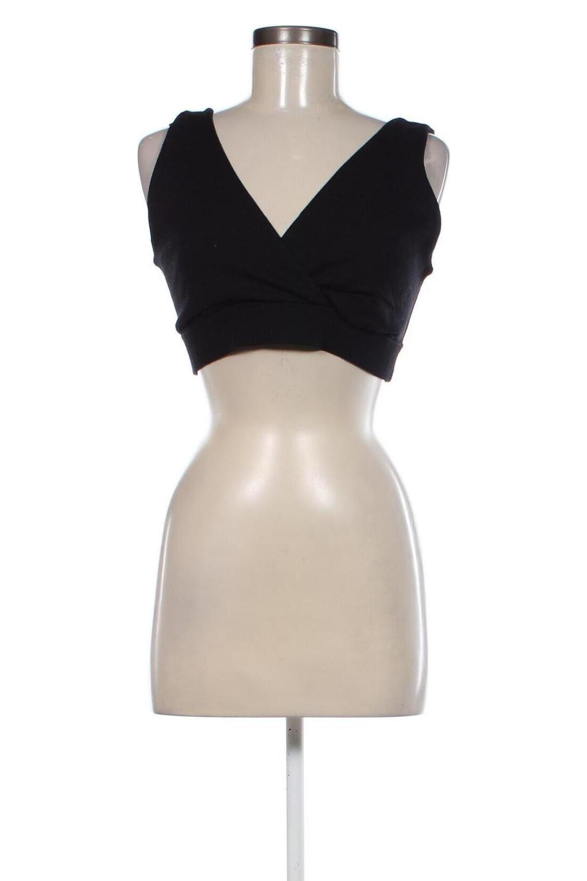 Γυναικείο αμάνικο μπλουζάκι Lindex, Μέγεθος L, Χρώμα Μαύρο, Τιμή 10,82 €