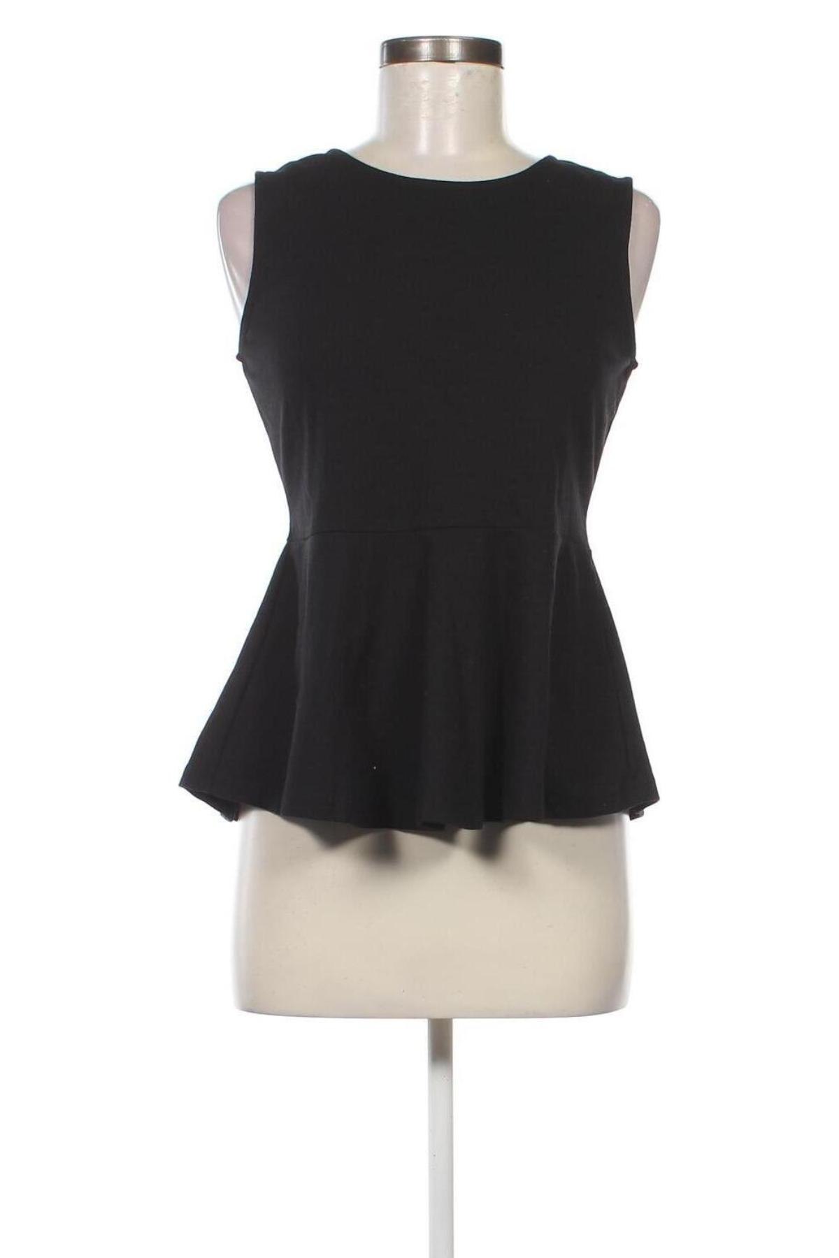 Γυναικείο αμάνικο μπλουζάκι Lindex, Μέγεθος S, Χρώμα Μαύρο, Τιμή 3,22 €