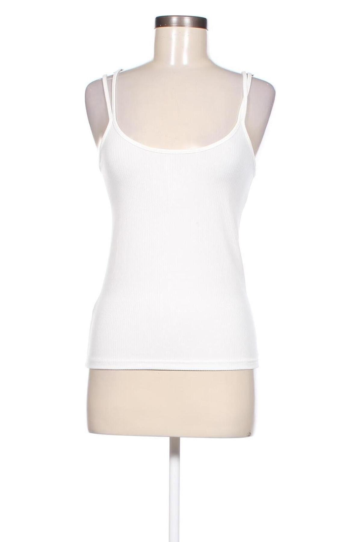 Γυναικείο αμάνικο μπλουζάκι Mango, Μέγεθος S, Χρώμα Λευκό, Τιμή 5,94 €