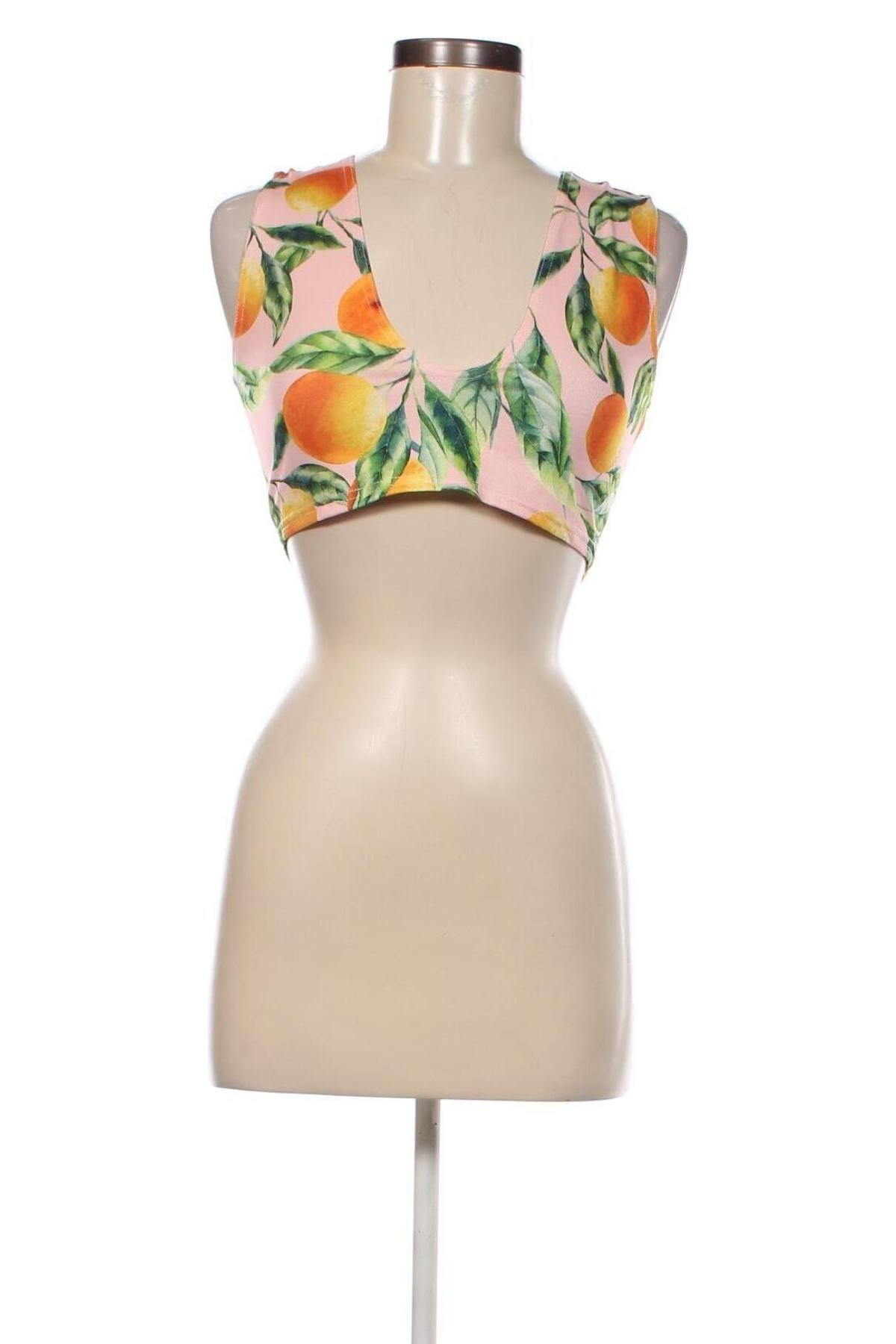 Γυναικείο αμάνικο μπλουζάκι Missguided, Μέγεθος M, Χρώμα Πολύχρωμο, Τιμή 3,62 €