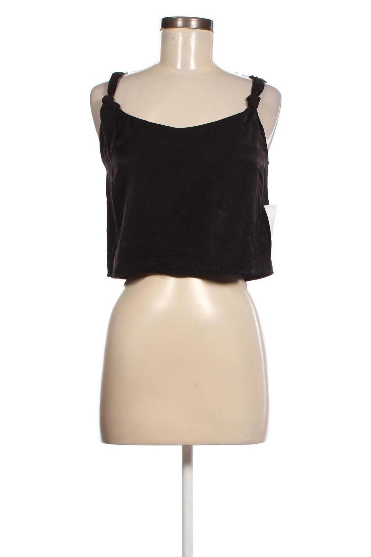 Γυναικείο αμάνικο μπλουζάκι NA-KD, Μέγεθος M, Χρώμα Μαύρο, Τιμή 6,39 €