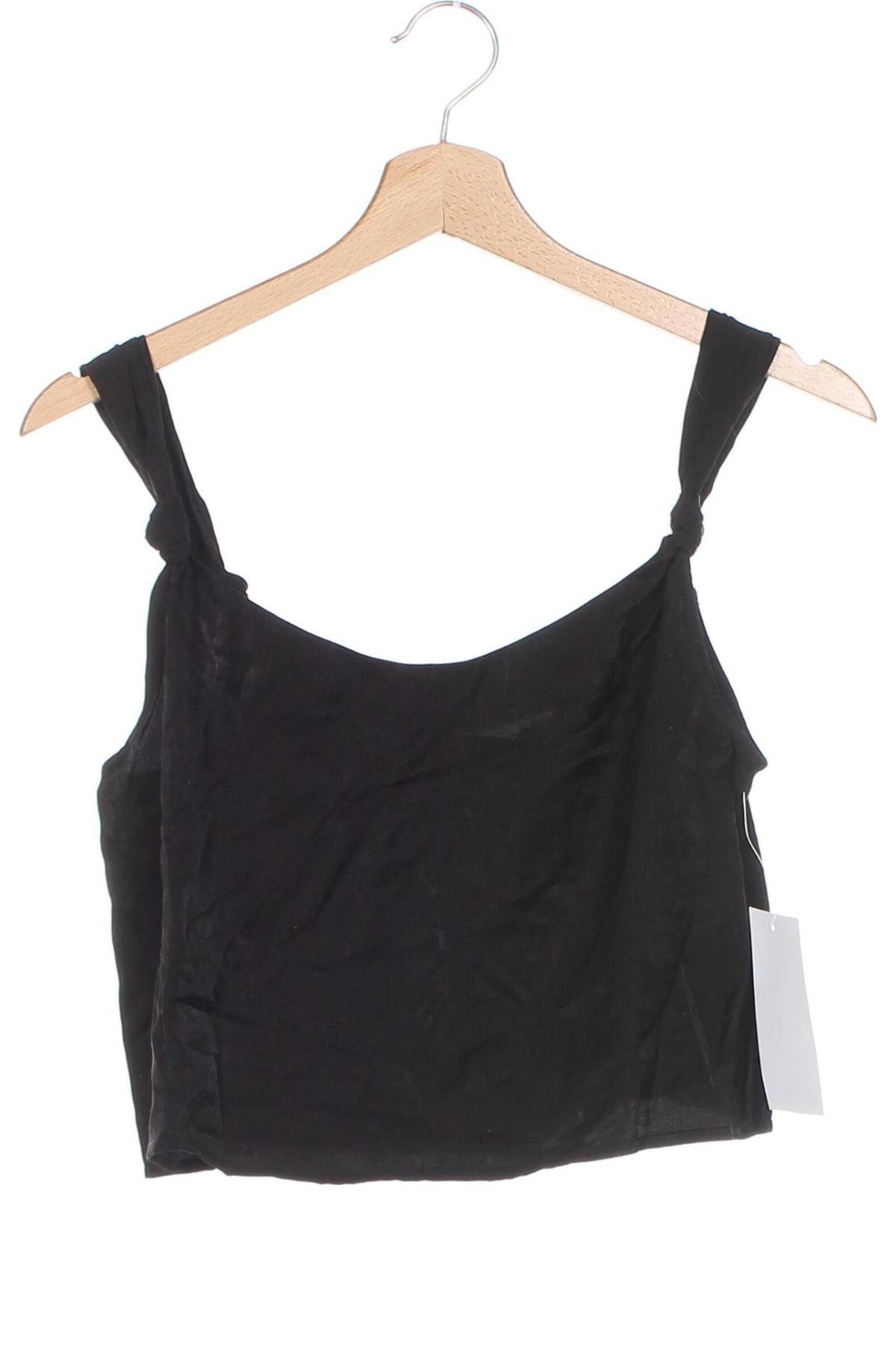 Γυναικείο αμάνικο μπλουζάκι NA-KD, Μέγεθος S, Χρώμα Μαύρο, Τιμή 6,39 €
