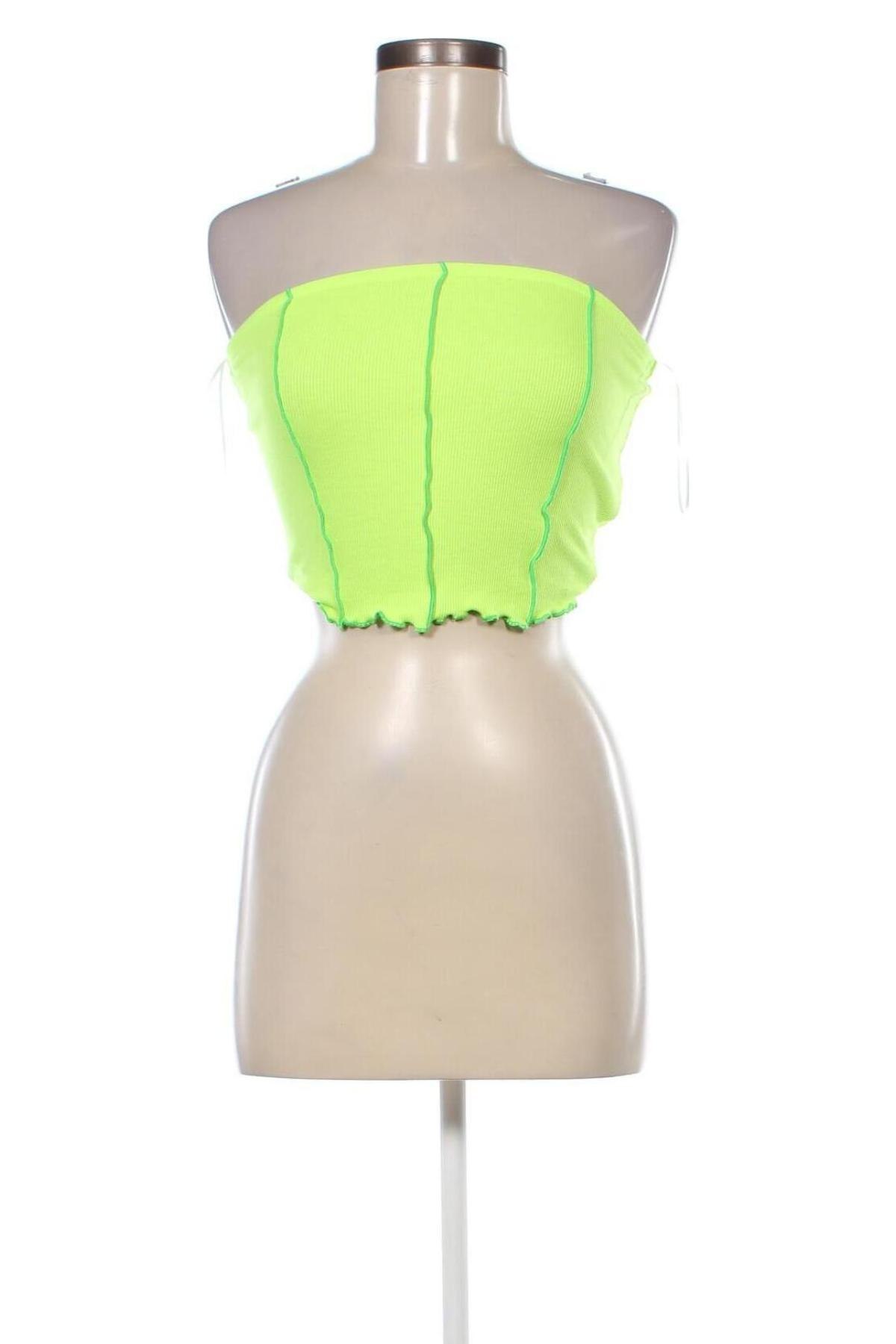 Γυναικείο αμάνικο μπλουζάκι Neon & Nylon by Only, Μέγεθος M, Χρώμα Πράσινο, Τιμή 6,39 €