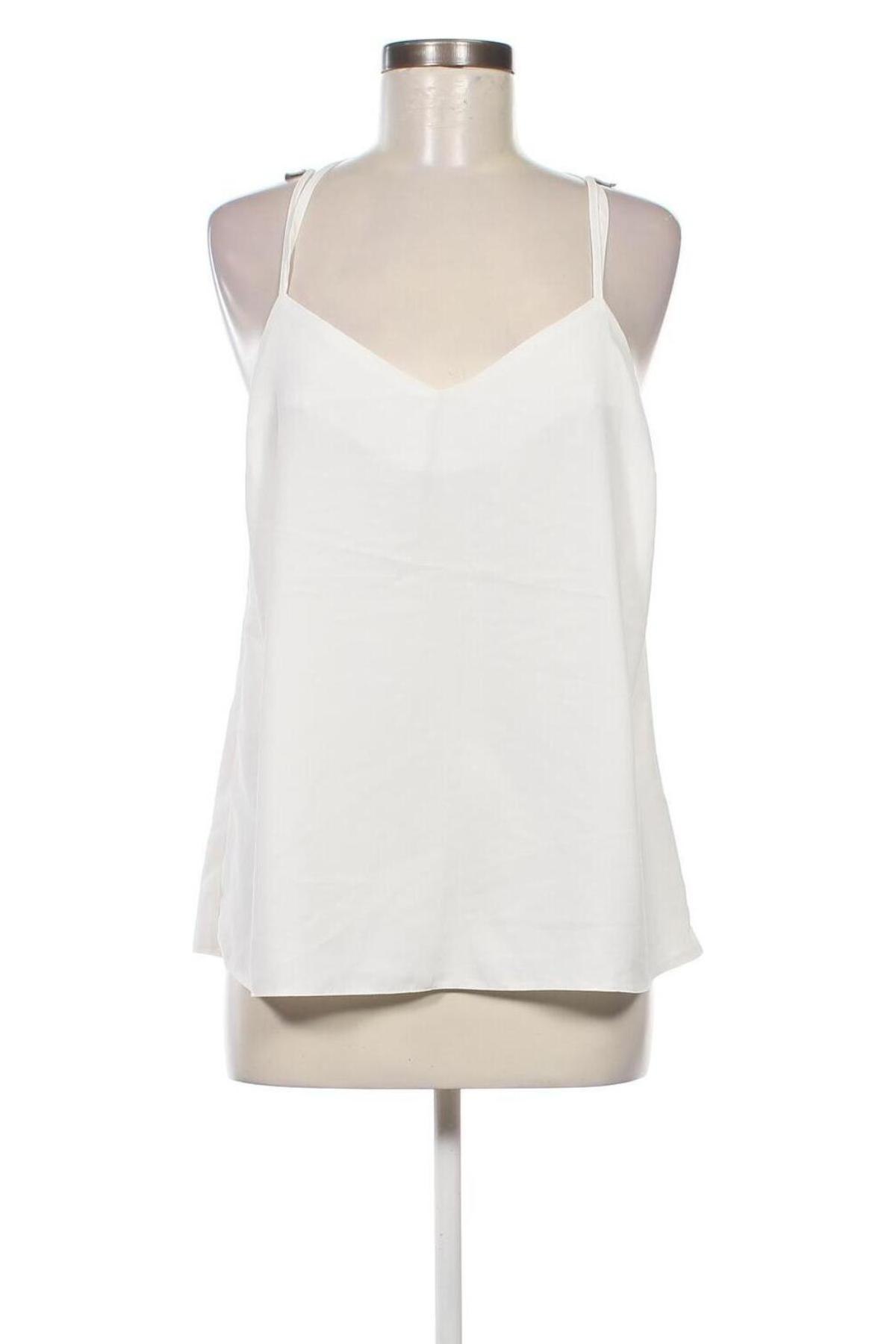 Γυναικείο αμάνικο μπλουζάκι New Look, Μέγεθος L, Χρώμα Λευκό, Τιμή 3,97 €