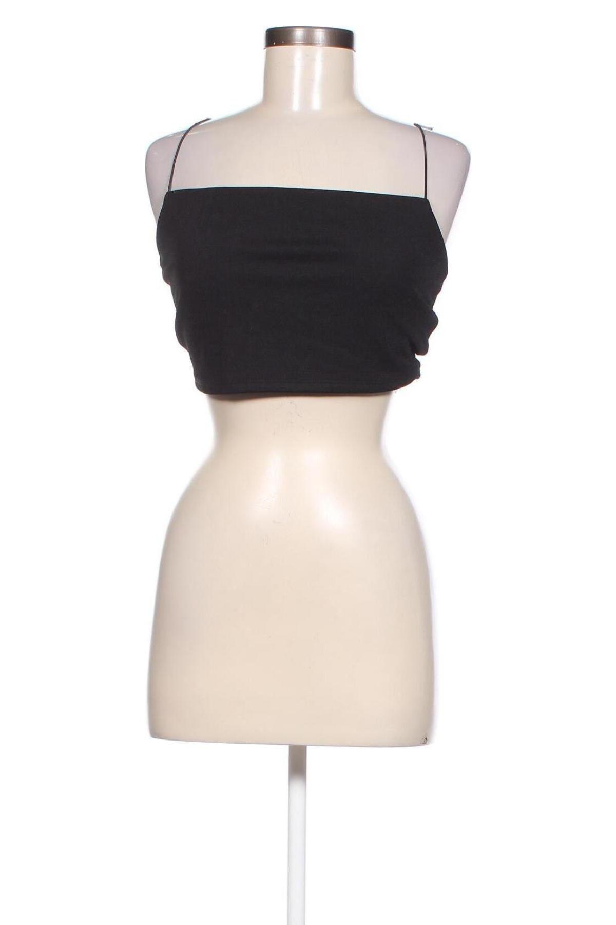 Γυναικείο αμάνικο μπλουζάκι Nly One, Μέγεθος XL, Χρώμα Μαύρο, Τιμή 4,54 €