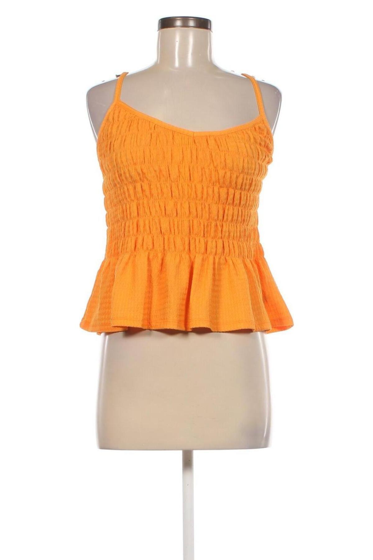Γυναικείο αμάνικο μπλουζάκι ONLY, Μέγεθος L, Χρώμα Πορτοκαλί, Τιμή 6,39 €