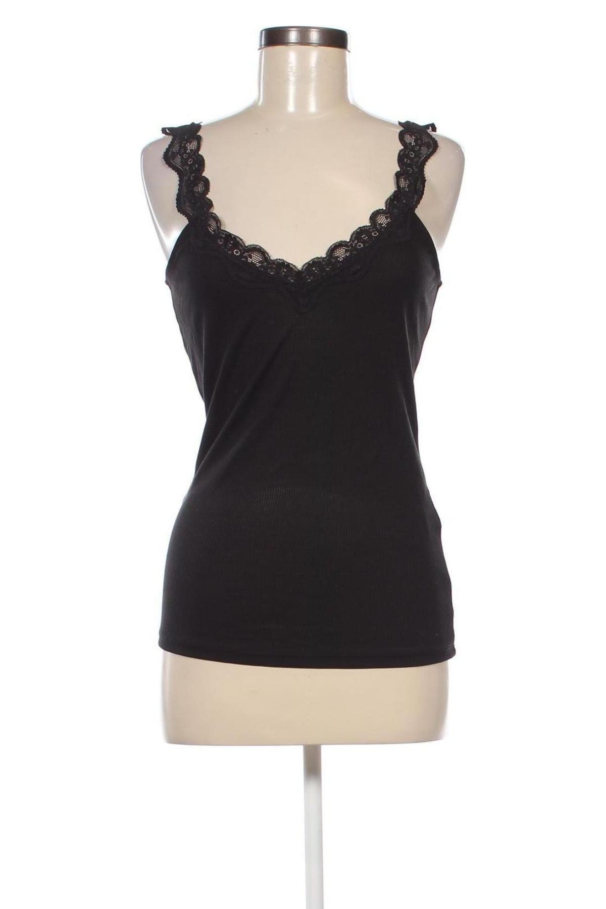 Γυναικείο αμάνικο μπλουζάκι ONLY, Μέγεθος M, Χρώμα Μαύρο, Τιμή 4,20 €