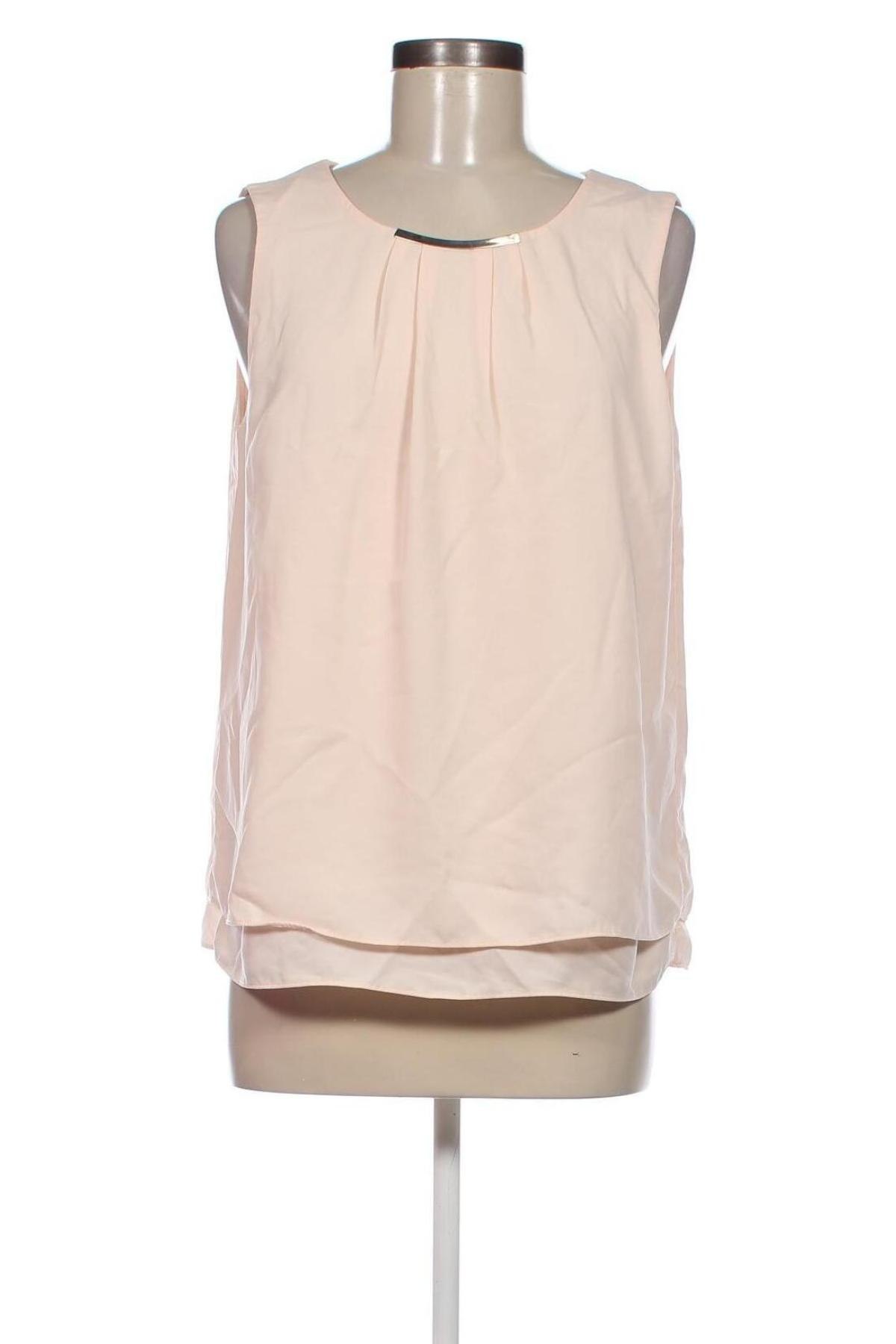 Γυναικείο αμάνικο μπλουζάκι Orsay, Μέγεθος M, Χρώμα Πορτοκαλί, Τιμή 3,22 €