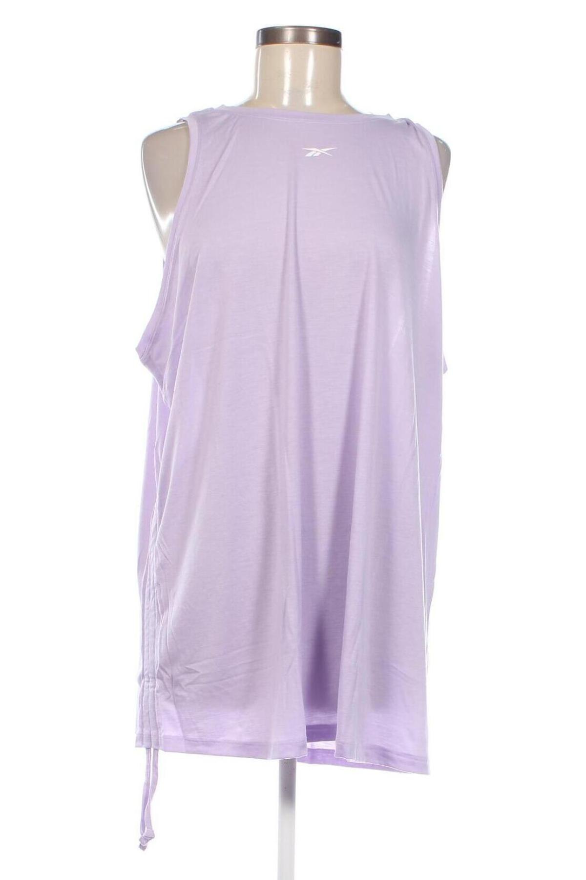 Γυναικείο αμάνικο μπλουζάκι Reebok, Μέγεθος 3XL, Χρώμα Βιολετί, Τιμή 23,81 €
