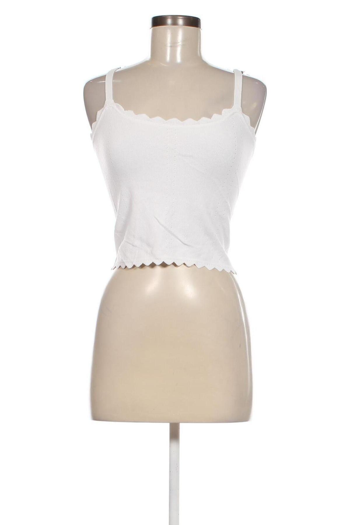 Γυναικείο αμάνικο μπλουζάκι Review, Μέγεθος S, Χρώμα Λευκό, Τιμή 3,03 €