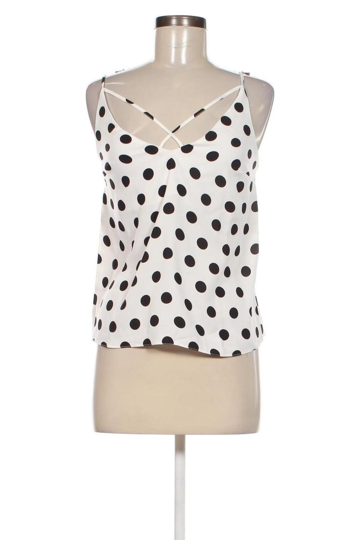 Γυναικείο αμάνικο μπλουζάκι River Island, Μέγεθος XXS, Χρώμα Λευκό, Τιμή 6,39 €