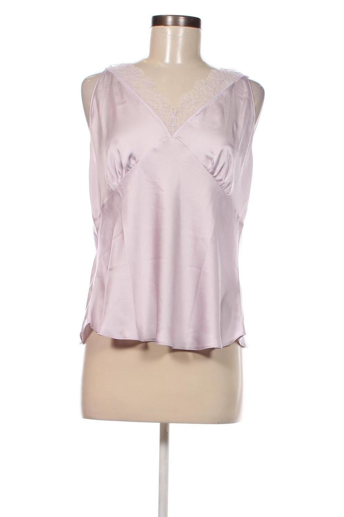 Γυναικείο αμάνικο μπλουζάκι River Island, Μέγεθος L, Χρώμα Βιολετί, Τιμή 6,39 €