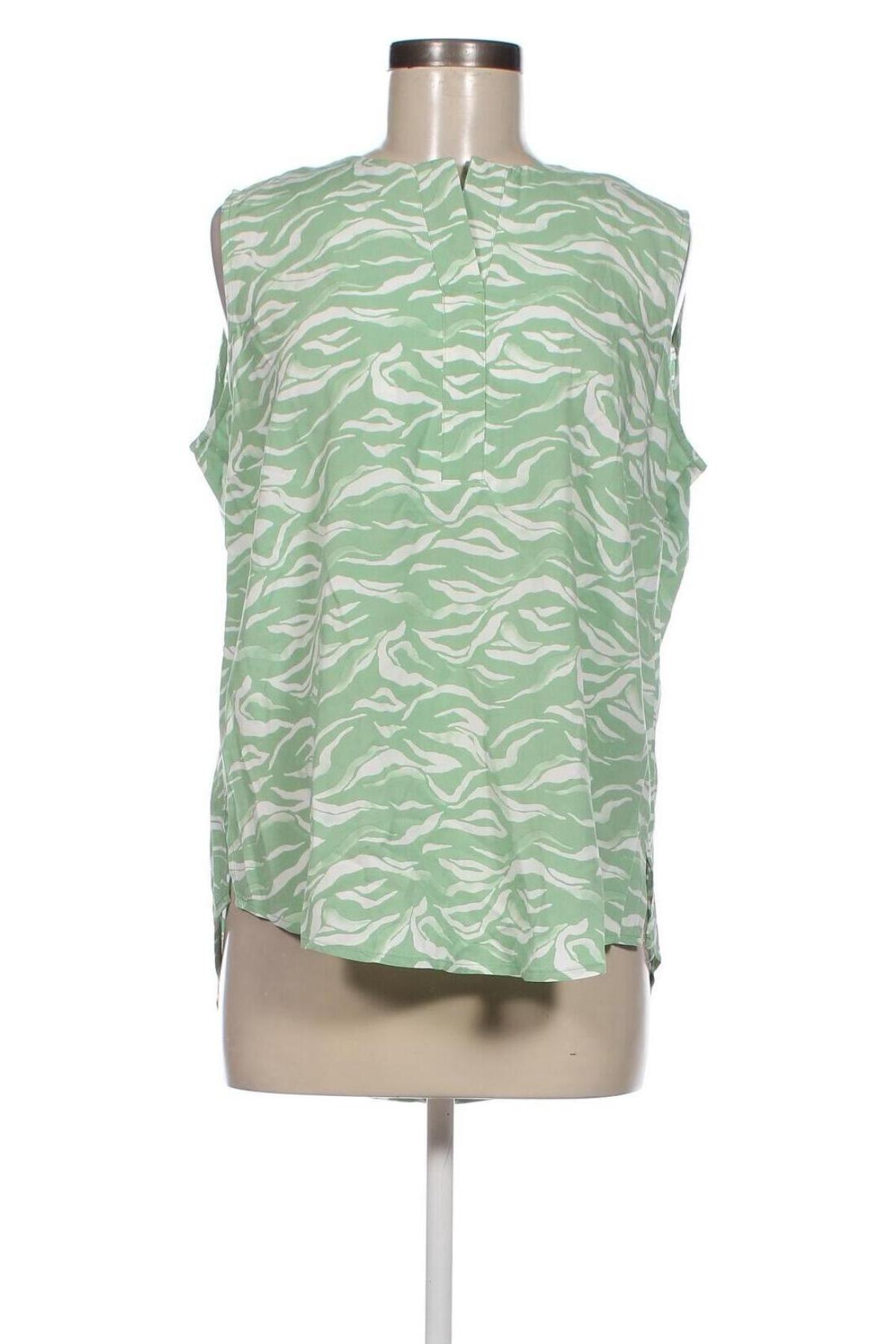 Γυναικείο αμάνικο μπλουζάκι Tom Tailor, Μέγεθος M, Χρώμα Πολύχρωμο, Τιμή 5,59 €