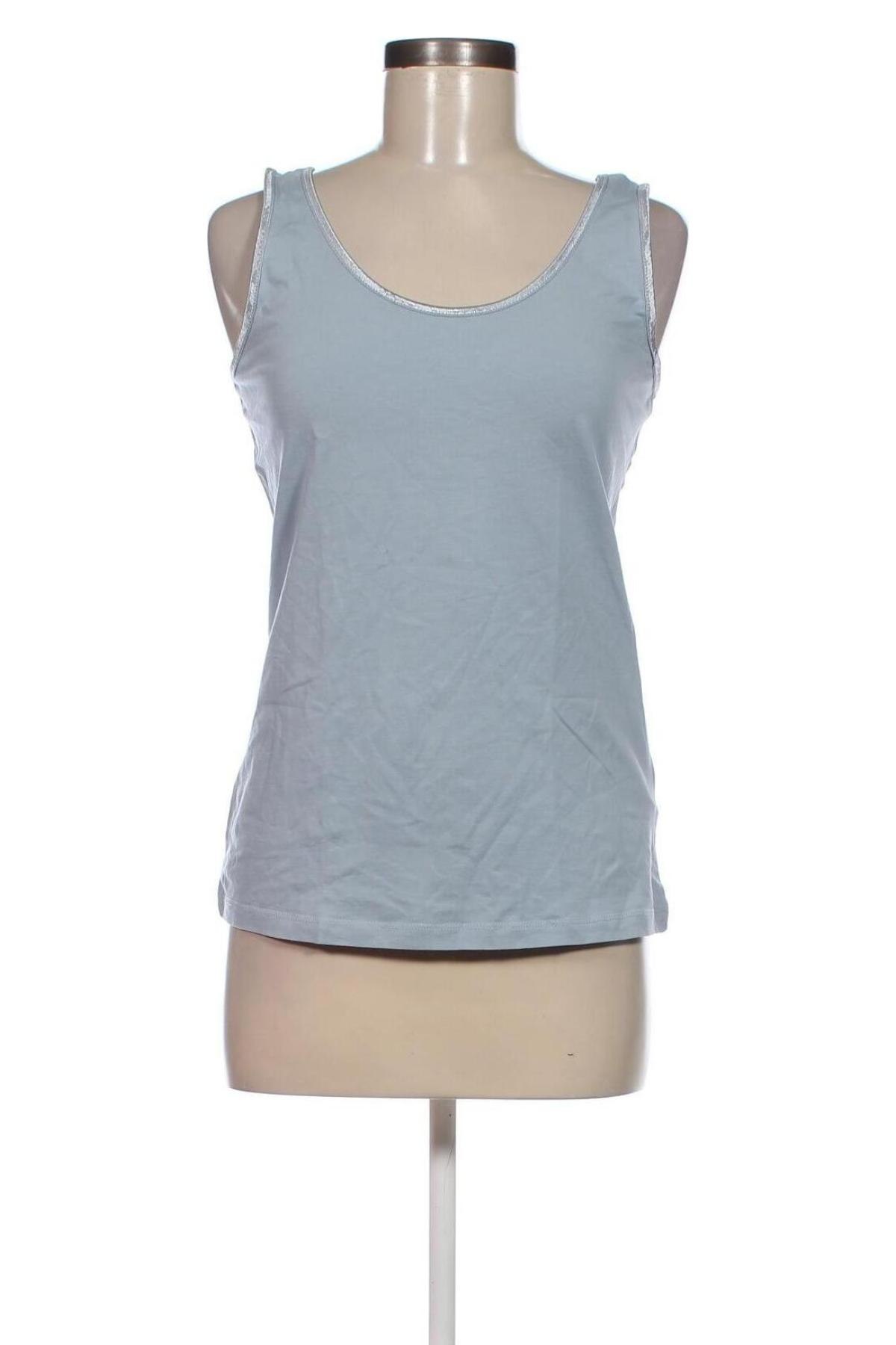 Γυναικείο αμάνικο μπλουζάκι Tom Tailor, Μέγεθος XL, Χρώμα Μπλέ, Τιμή 4,76 €