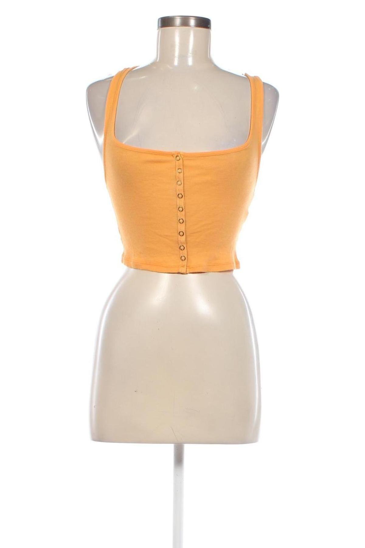 Γυναικείο αμάνικο μπλουζάκι Urban Outfitters, Μέγεθος S, Χρώμα Πορτοκαλί, Τιμή 6,39 €