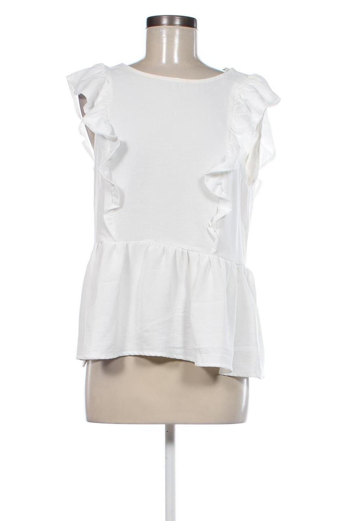 Γυναικείο αμάνικο μπλουζάκι VILA, Μέγεθος M, Χρώμα Λευκό, Τιμή 6,39 €