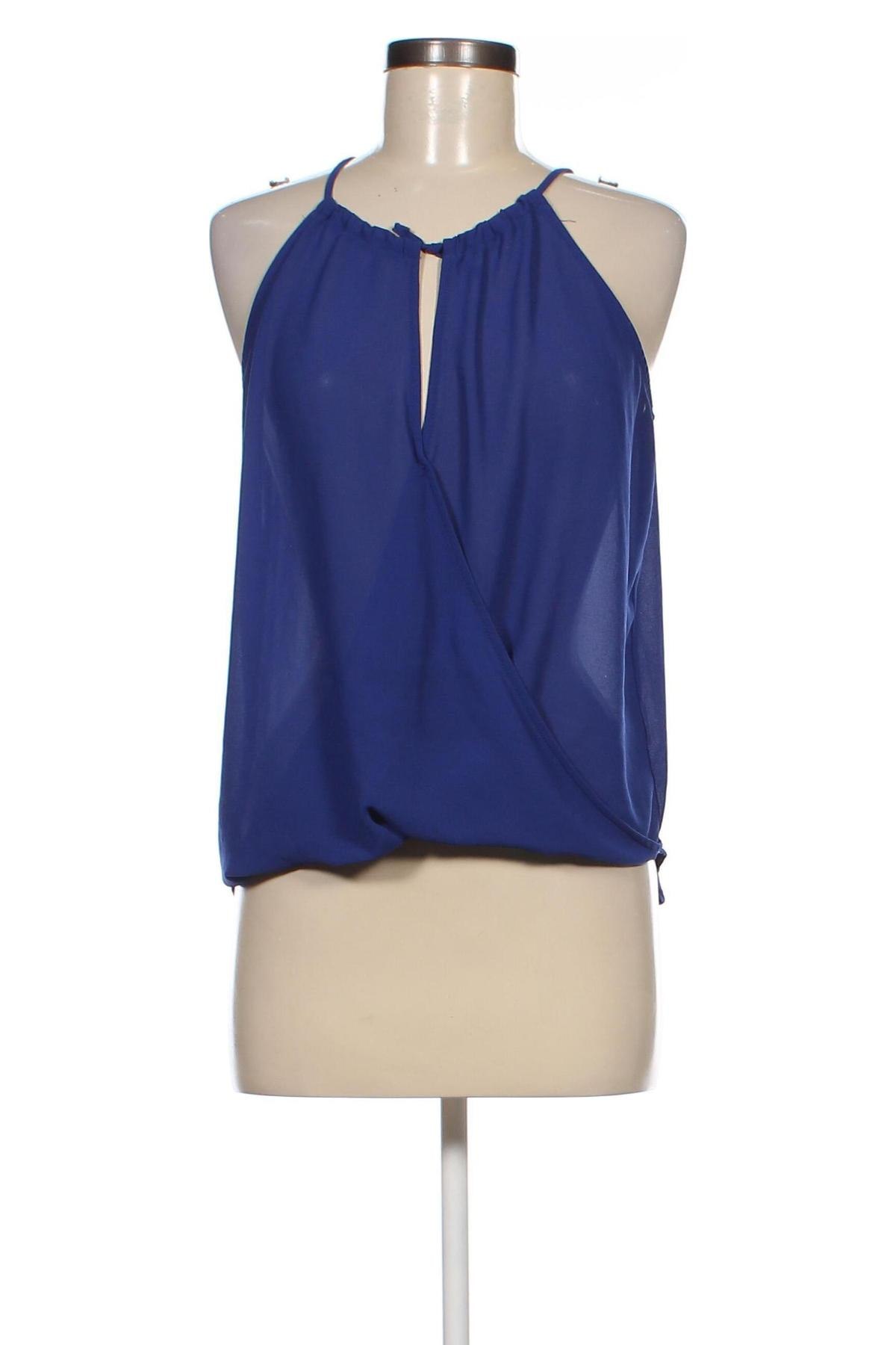 Γυναικείο αμάνικο μπλουζάκι Vizio, Μέγεθος S, Χρώμα Μπλέ, Τιμή 3,79 €