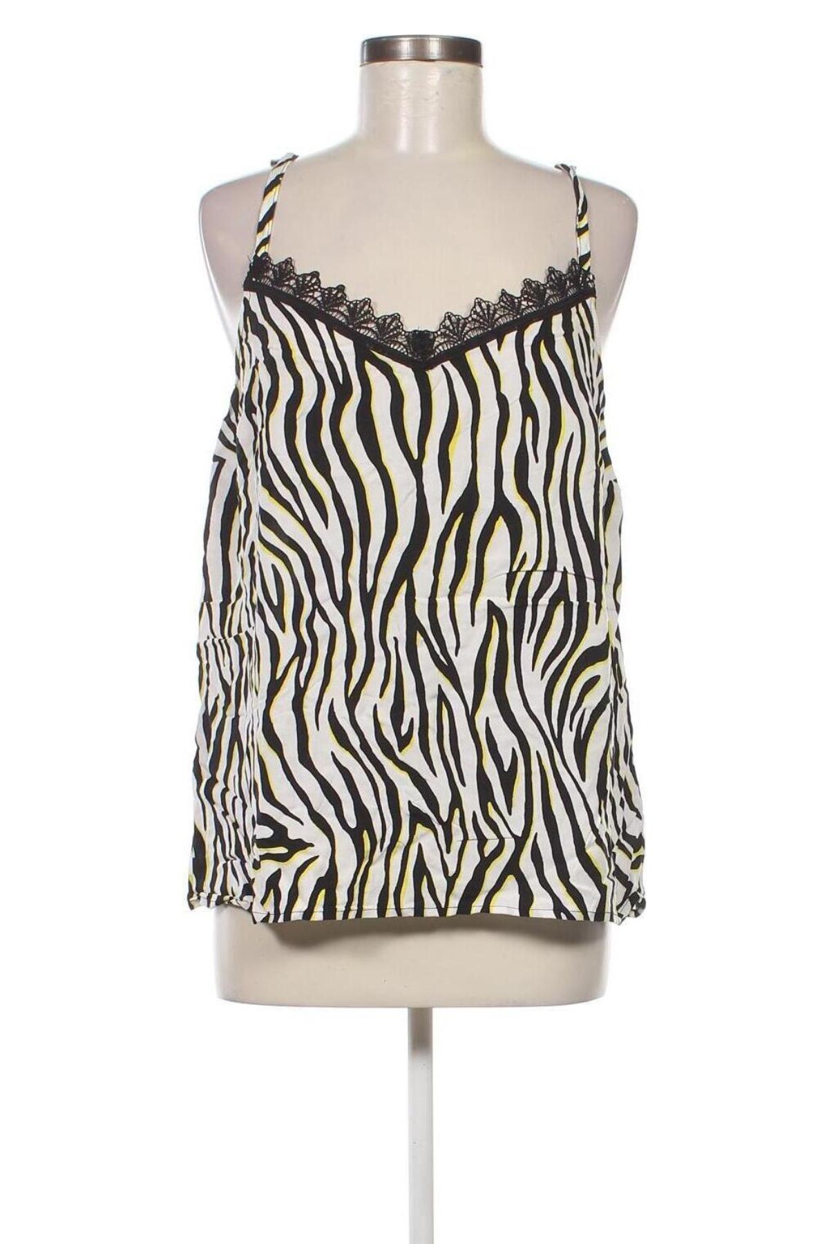 Γυναικείο αμάνικο μπλουζάκι Yessica, Μέγεθος XL, Χρώμα Πολύχρωμο, Τιμή 6,65 €