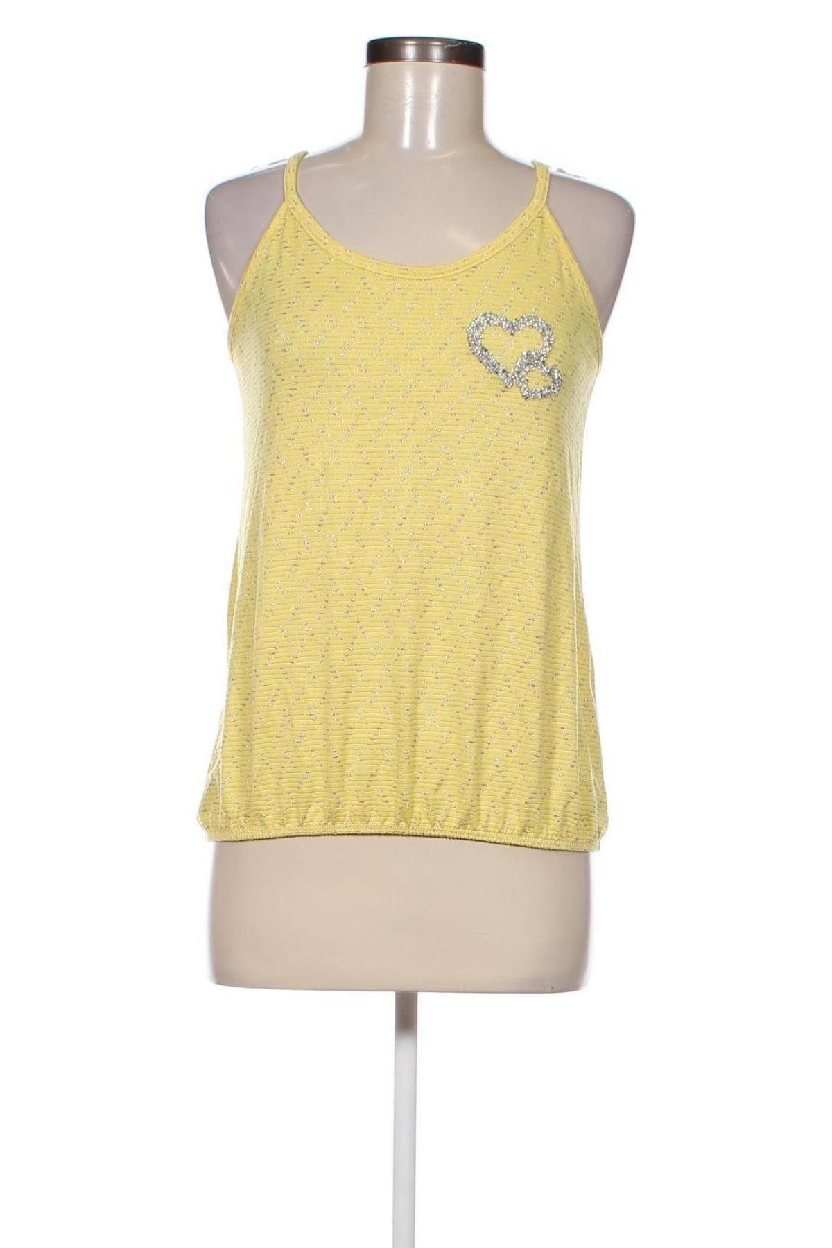 Γυναικείο αμάνικο μπλουζάκι Zornitsa, Μέγεθος M, Χρώμα Κίτρινο, Τιμή 5,22 €