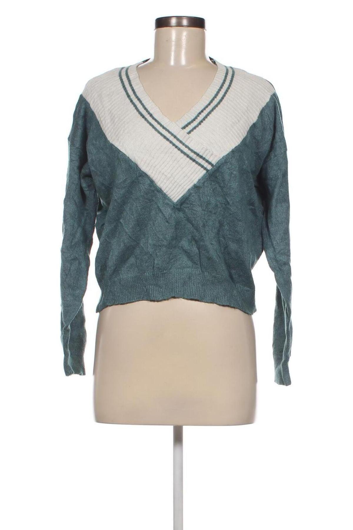 Дамски пуловер, Размер M, Цвят Зелен, Цена 16,53 лв.