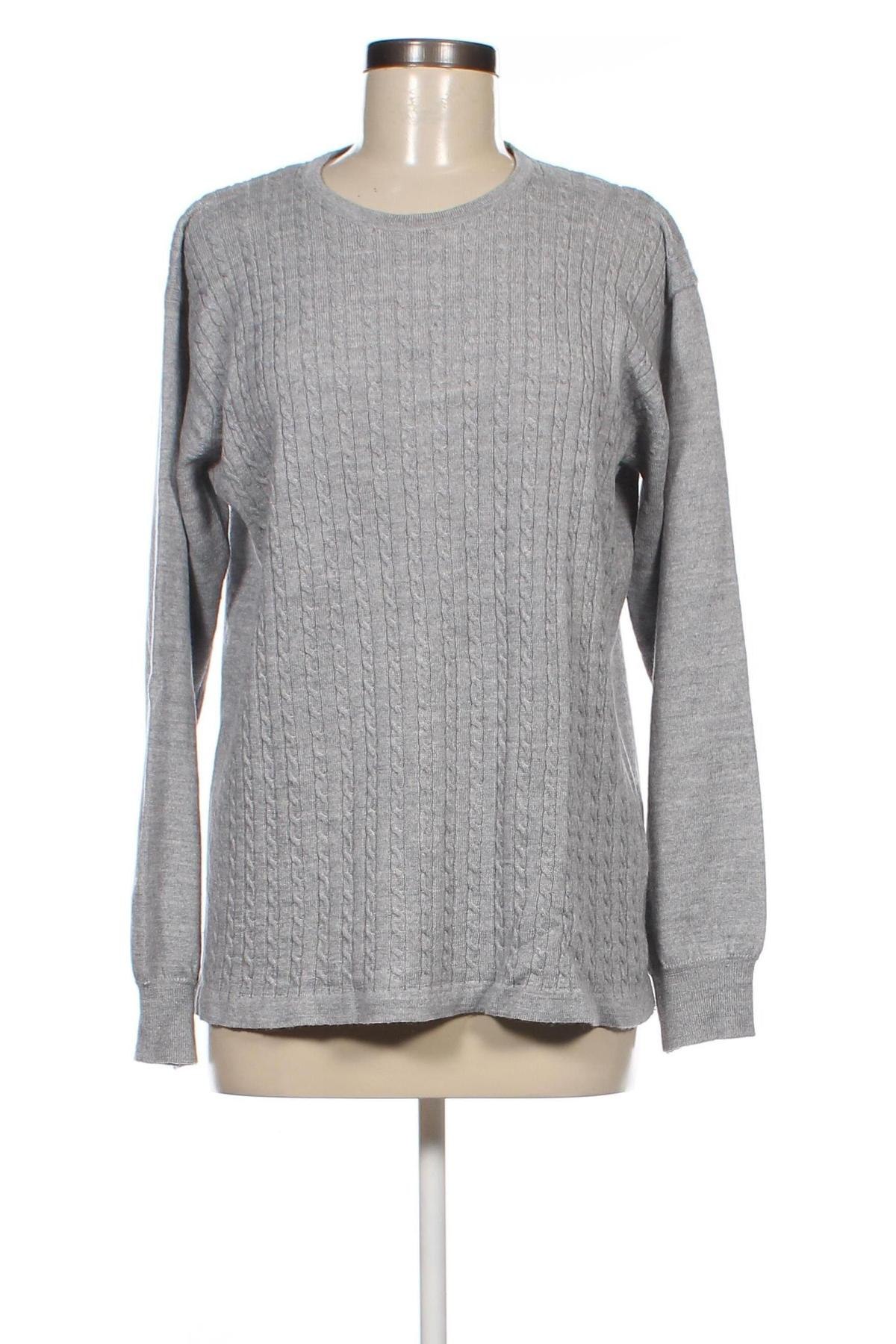 Γυναικείο πουλόβερ, Μέγεθος L, Χρώμα Γκρί, Τιμή 8,46 €