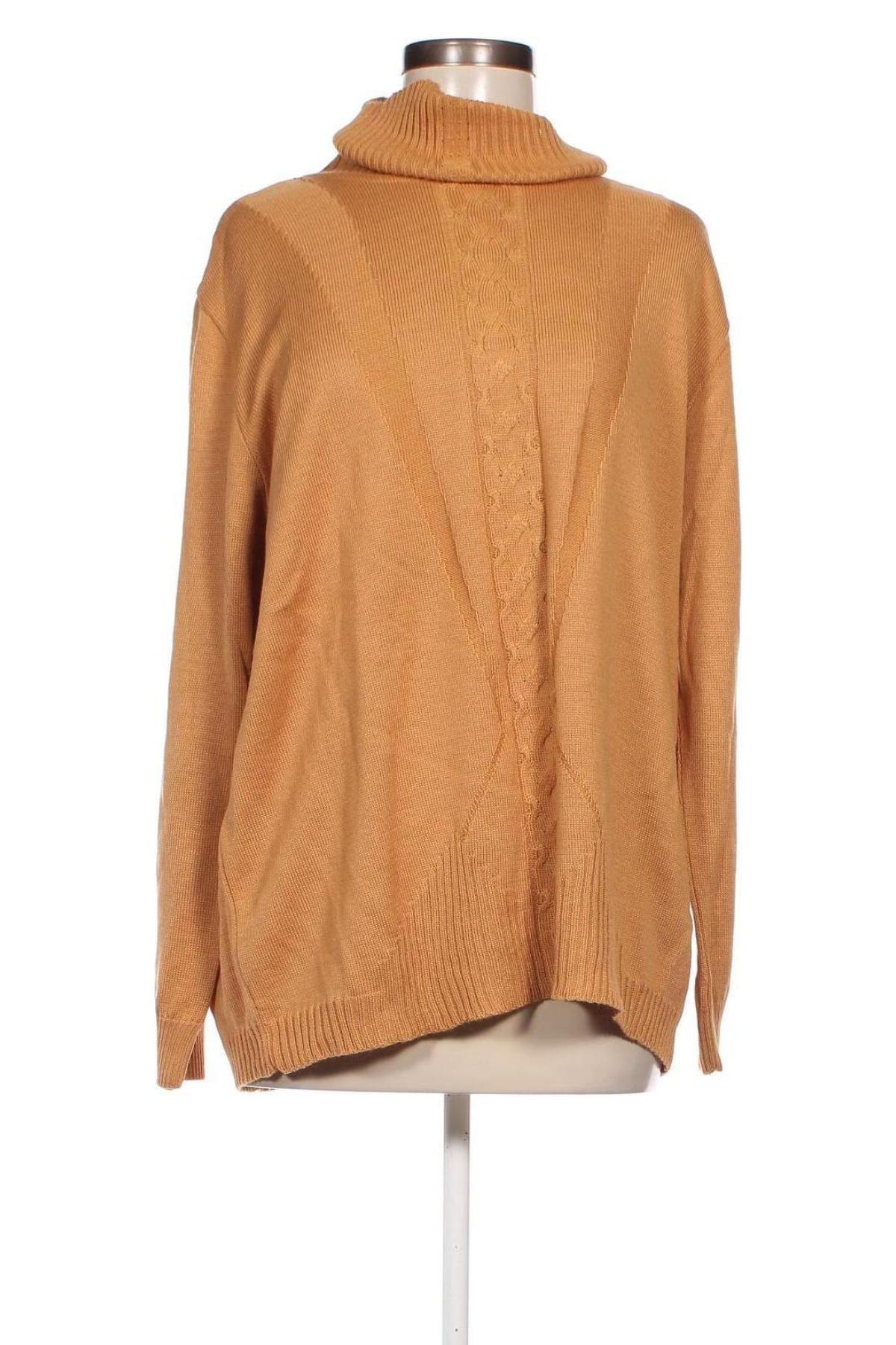 Γυναικείο πουλόβερ, Μέγεθος XXL, Χρώμα Καφέ, Τιμή 7,98 €
