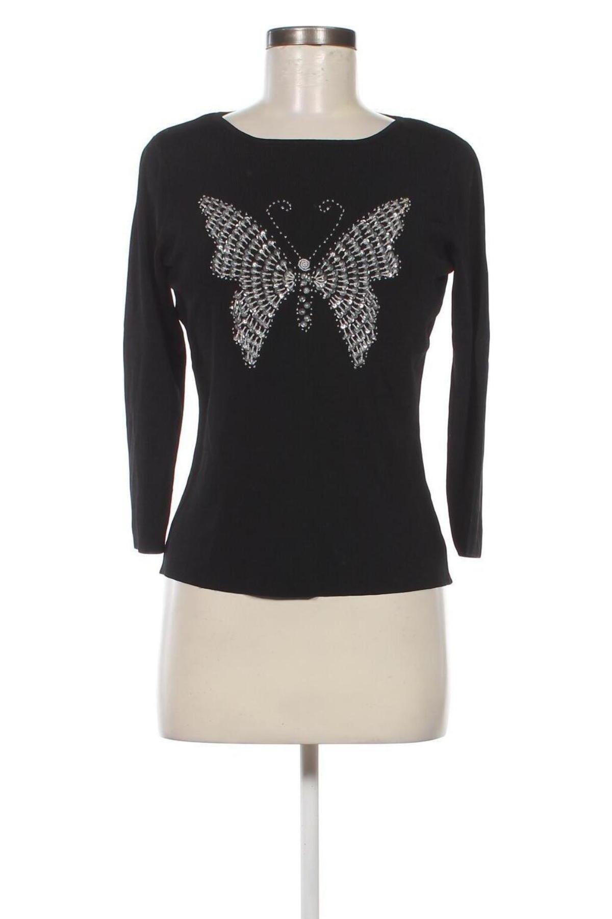 Γυναικείο πουλόβερ, Μέγεθος L, Χρώμα Μαύρο, Τιμή 8,46 €