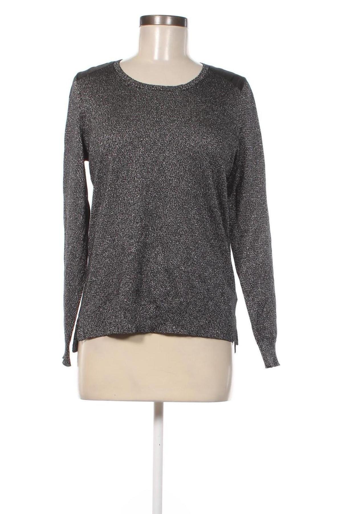 Γυναικείο πουλόβερ, Μέγεθος M, Χρώμα Ασημί, Τιμή 9,87 €