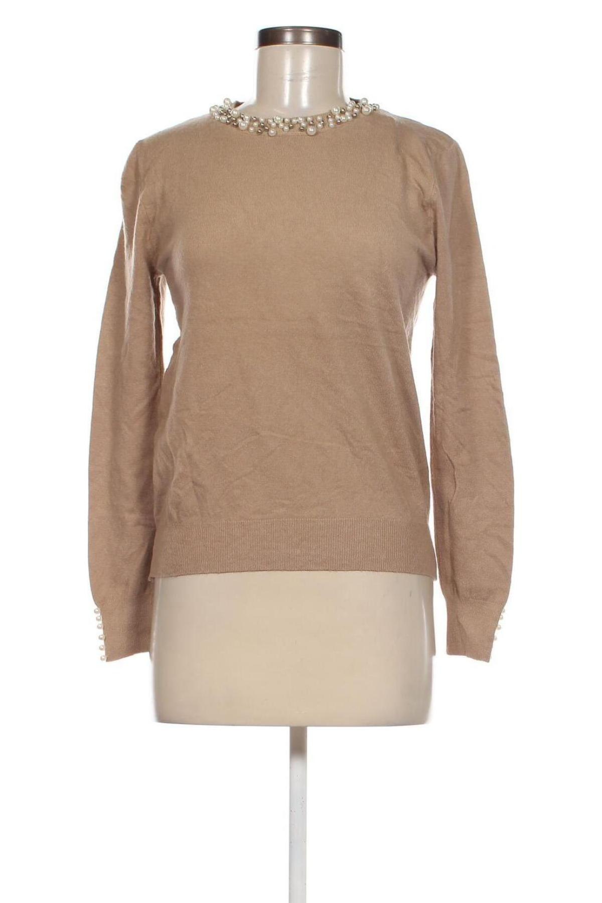 Γυναικείο πουλόβερ, Μέγεθος M, Χρώμα  Μπέζ, Τιμή 8,79 €