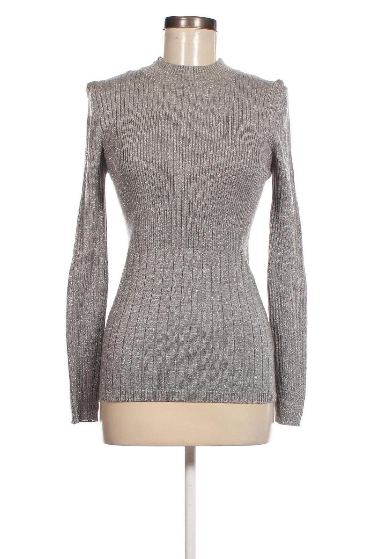 Damenpullover, Größe M, Farbe Silber, Preis 9,89 €