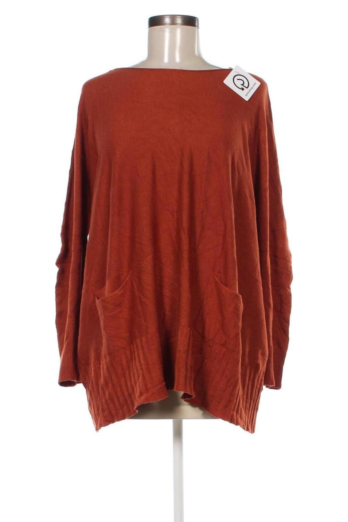 Pulover de femei, Mărime XL, Culoare Portocaliu, Preț 59,14 Lei