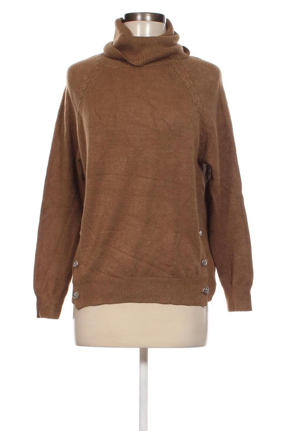Дамски пуловер, Размер M, Цвят Кафяв, Цена 15,08 лв.