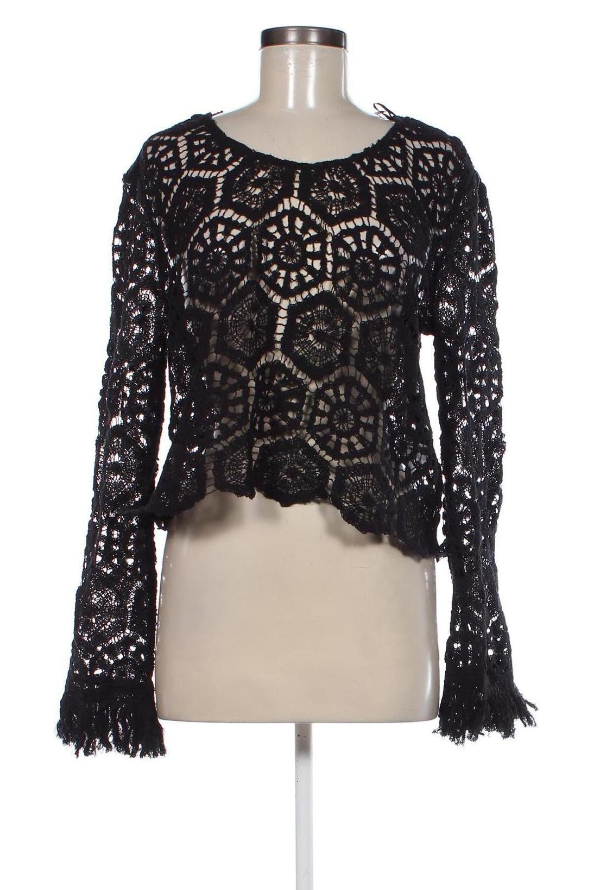 Pulover de femei, Mărime XL, Culoare Negru, Preț 75,66 Lei