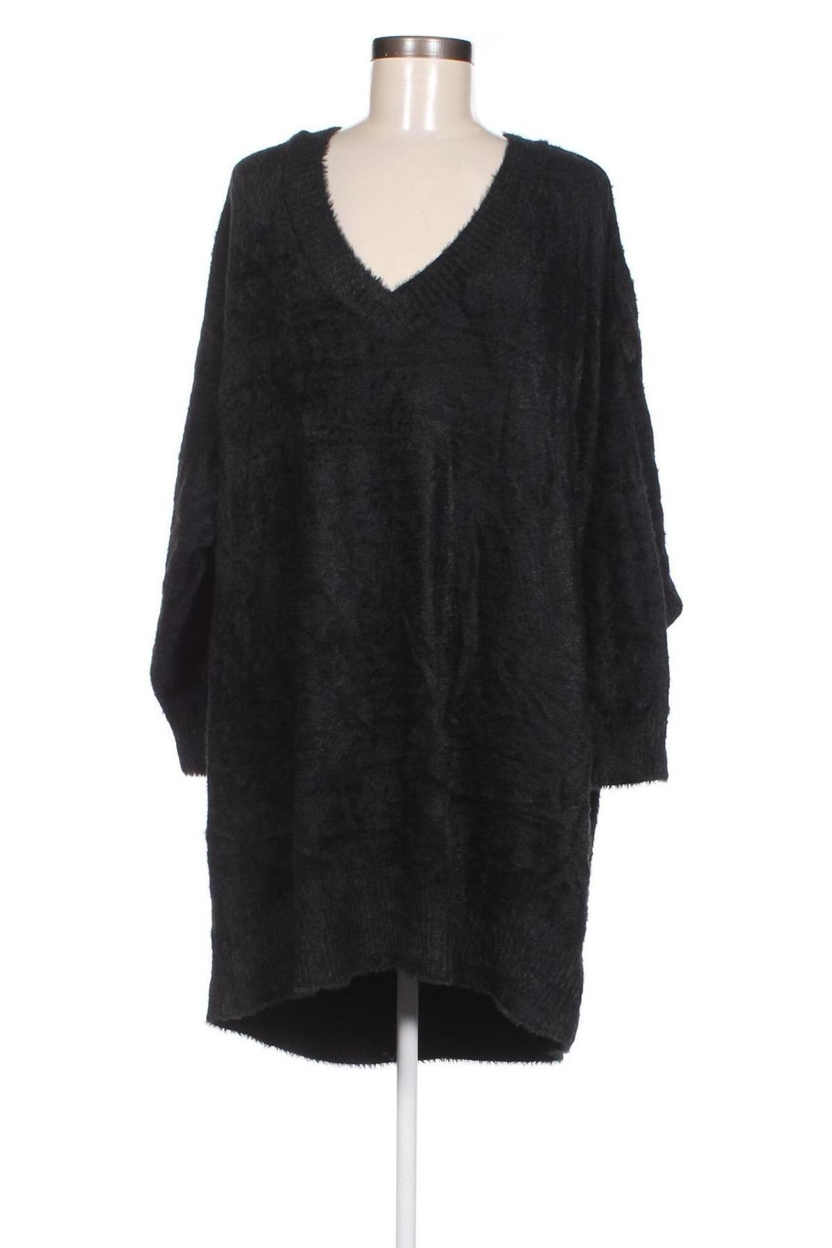 Дамски пуловер, Размер XXL, Цвят Черен, Цена 18,85 лв.