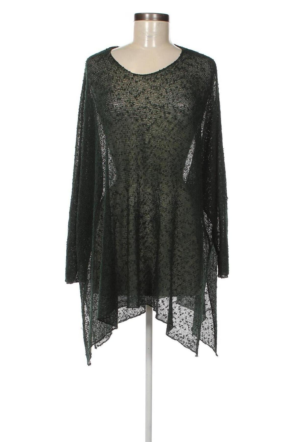 Γυναικείο πουλόβερ, Μέγεθος XXL, Χρώμα Πράσινο, Τιμή 10,76 €